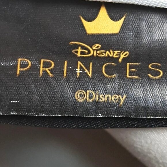 Disney Princesses BioWorld White/Pink Floral Mini Backpack 10" Faux Leather - Picture 10 of 11